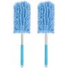 TIMIVO Mini Duster for Cleaning, 360 Bendable Hand Dusters with Extension Pole, Washable Small Duster for Car Interior, Office, Furniture view 1