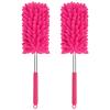 TIMIVO Mini Duster for Cleaning, 360 Bendable Hand Dusters with Extension Pole, Washable Small Duster for Car Interior, Office, Furniture view 1
