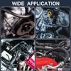 1/2 Inch ID NBR Rubber Hose, 5 Feet Fuel Hose Line Transfer Hose for Small Engine Black view 4