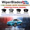 Wiper Blades Set/2 fits Volvo C40 Recharge 2023 w/1yr Wear Warranty view 3