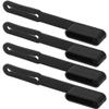Calvana (4-Pack) Vehicle-Side 5-Pin Flat Trailer Wiring Harness Connector Dust Cover - Durable Rubber Protects Against Dirt, Water & Rust. Check Dimensions Before Buying view 1