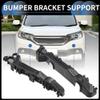 INFINAUTO Bumper Support Bracket, Left and Right Side Front Bumper Retainer Bracket Hold Mount No.86551L1000 for Hyundai Tucson 2022-2023 ABS Plastic Black, 1 Pair view 2