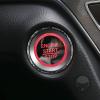 Real Quality Soft Carbon Fiber Car Engine Push Start Stop Ignition Button Ring Decoration Decal Interior Trim Premium Sticker Compatible with Honda Accord 2018 2019 2020 2021 Sedan Accessories Black view 4