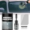 Wuketar Car Windshield Crack Repair Kit, Small Crack Window Glass Repair Set, Multifunctional Automotive Glass Filler Windscreen Repair Tool for for Fixing Chips, Star-Shaped Crack (3 Sets) view 1