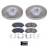 PowerStop Z17 Brake Pad & Semi-Coated Rotor Kit Upgrade Front SC3076 view 2