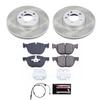 PowerStop Z17 Brake Pad & Semi-Coated Rotor Kit Upgrade Front SC6064 view 2
