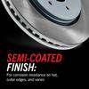 PowerStop Z17 Brake Pad & Semi-Coated Rotor Kit Upgrade Front SC6064 view 3