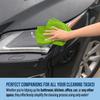 GREEN LIFESTYLE Microfiber Cleaning Cloth 11.5" x 11.5" 50 Pack - Edgeless Microfiber Towels for Cars, Cleaning Rags, Lint Free Car Microfiber Towel, Reusable Cleaning Cloths (Multicolor) view 4