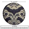 LZQPOEAS Spare Tire Cover Waterproof Wheel Cover Bat Pattern Tire Cover for Trailer SUV Truck Tires Protector Cover Spare Wheel Cover with Drawstring Universal Fits Tire Diameters 14-17 Inch, 18inch view 2