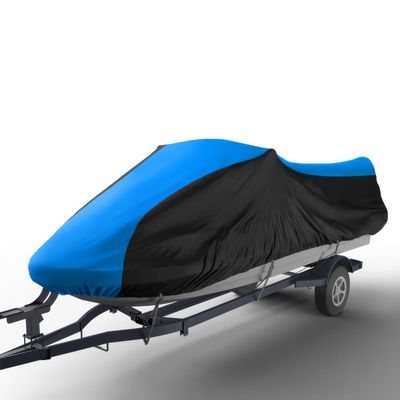 Seal Skin Covers Heavy Duty Jet Ski Cover, Waterproof Marine Grade PWC Cover with UV Protection, Snug Fit, Compatible with Yamaha, Sea-Doo (Fits Upto 95")
