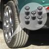JECOMPRIS Valve Stem Covers for Car Tyres 5pcs Red Tire Valve Caps Stylish Stem Cap Set view 3