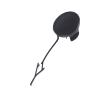 NDNCZDHC Front Bumper Tow Hook Cap Prevent Leakage Black High Strength Towing Eye Cap for Cayenne 92A 2015 to 2018(Right (95850515540) (BBS-15KY-037)) view 2