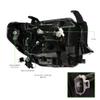 HS Power Switchback Sequential LED Projector Headlights Black Housing- Compatible With 2014-2021 Toyota Tundra SR SR5 Limited TRD Pro Double Cab Models With Level Adjuster High Intensity LED DRL Lamps view 4