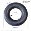 QsEzDo 5.00-6" Heavy Duty Replacement Inner Tube, 2-Pack view 4