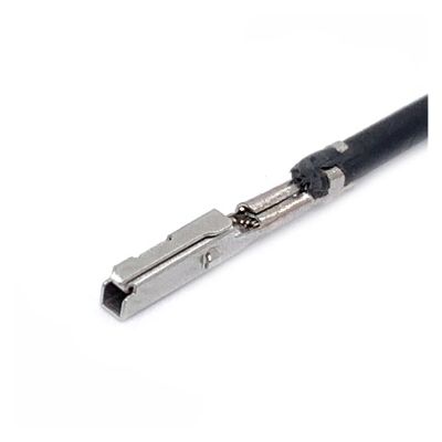 DLAHPJPT 7116-4416-02 Auto Air Flow Meter 0.6MM Crimping Terminal Wiring Harness Connector Tinned Brass Contact with 22AWG Cable(10 Pcs), Female