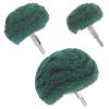 iplusmile 3pcs Mushroom Buffing Wheel for Drill Polishing Pads for More Grinding and Repair Tools for Smooth Finishes view 2
