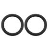 SG Store 2 Pcs Oil Pan Level Indicator O-Ring 11431740045 Compatible with BMW E36 E39 E46 E53 E60 Series Engine Oil Pan Dip Stick Tube Seal O-Ring view 1
