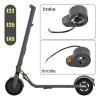 ZEEHXQ Finger Throttle Compatible with Ninebot E22 E22E E25 E45 Electric Scooter Brake and Accelerator Throttle Hall Assembly Left Right Parts (Color : Throttle) view 3