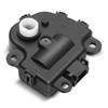 ABHOOHBA 1pc HVAC Heater Air Blend Door Temperature Actuator Front Left Driver Right Passenger Main Side Metal and Plastic with 2 Pins for Pontiac,for Chevy,for Cadillac,for Buick Black view 1