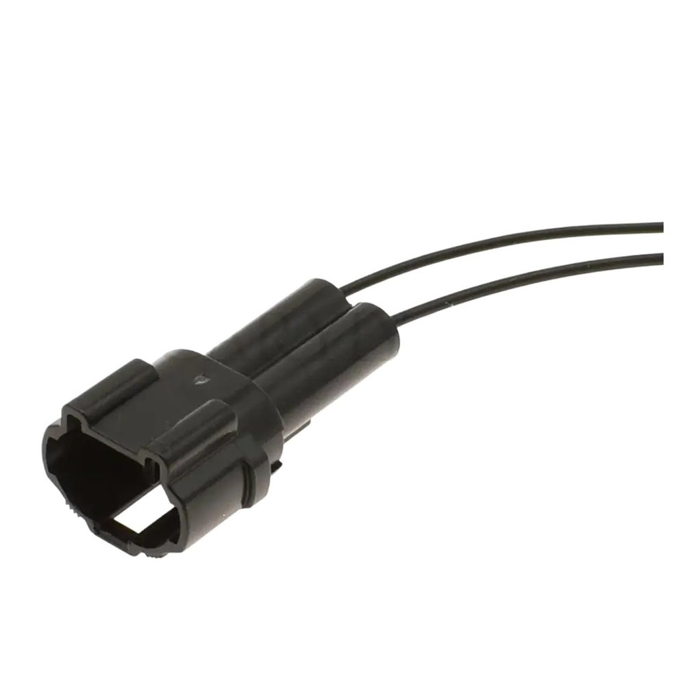 TakenE 1 Set Sum1tomo MT Sealed 2 Pin Male Female Housing Grey Black Waterprof Auto Connector 6180-2321 6187-2311 (Color : Male with Wire)