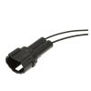 TakenE 1 Set Sum1tomo MT Sealed 2 Pin Male Female Housing Grey Black Waterprof Auto Connector 6180-2321 6187-2311 (Color : Male with Wire) view 1