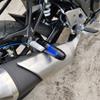 UPTBSFLS for K&awasaki Z1000/SX Ninja 250 300 400 Z750 Z900 Z800 Z250 Z300 Motorcycle Falling Protection Frame Slider Exhaust Slider Side Fairing Guard Crash Pad Protector (Color : Black) view 3