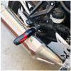 UPTBSFLS for K&awasaki Z1000/SX Ninja 250 300 400 Z750 Z900 Z800 Z250 Z300 Motorcycle Falling Protection Frame Slider Exhaust Slider Side Fairing Guard Crash Pad Protector (Color : Black) view 4