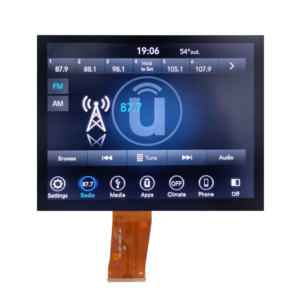 17-21 Replacement 8.4" Uconnect 4C UAQ LCD Monitor Touch-Screen Radio Navigation New OEM Replacement Fit for Dodge RAM Jeep Chrysler 2017&up Replace # LA084X01(SL)(02)