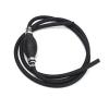 XIONGJIALIANG 3/8""-6Ft Long Fuel Line Assembly Nylon Braided Marine Outboard Boat Motor RVs Fuel Hos EPA CARB, Black view 1