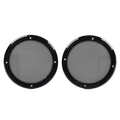 Lirun Rear Speaker Fairing Grill Cover Mesh Trim Black ABS for Harley Road Glide Ultra FLHTK/L 2016-2019 Motorbike