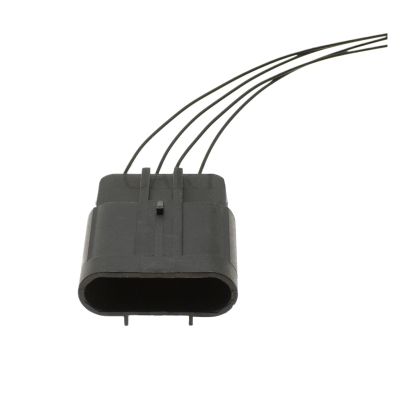 TakenE 1 Set 4 Pin 2.8mm Male Female Waterprof Fuel Electric Gasoline Pump Auto Connector 15326633 15326631 (Color : Male with Wire)