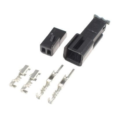 TakenE 1 Set 2 Pin 12047663 12047662 Electrical Cable Connector Wiring Socket Fit Compatible Car Auto Motors (Color : Male Female Set)