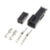 TakenE 1 Set 2 Pin 12047663 12047662 Electrical Cable Connector Wiring Socket Fit Compatible Car Auto Motors (Color : Male Female Set) view 1
