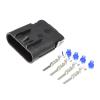 TakenE 1 Set 4 Pin 2.8mm Male Female Waterprof Fuel Electric Gasoline Pump Auto Connector 15326633 15326631 (Color : Male Connector Set) view 1