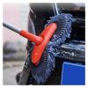 EtliN Rotating Three-Section Telescopic Auto Accessories Car Wash Mop Auto Supplies Double Brush Head Roof Window Cleaning Maintenance ( Size : Mop ) view 4
