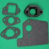 Zaxion Carburetor Insulator Gasket GV160 Engine Carburetor Muffler Gasket GCV160 GCV190 GSV190 for Lawn Lightweight Muffler Gasket Kit view 4