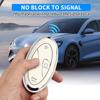 QBUC for Hyundai Car Key Fob Cover, (White) view 4