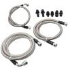 6AN to NPT Fittings Transmission Cooler Lines Kit Replacement for Dodge Ram Cummins 5.9L 1996-02 view 1