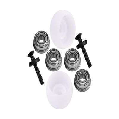 GPM Special Material Lean Bar Wheels For LOSI 1/4 Promoto MX Motorcycle (Silver)