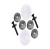 GPM Special Material Lean Bar Wheels For LOSI 1/4 Promoto MX Motorcycle (Silver) view 1