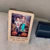 Personalized Photo Frames Father'S Day Gifts For Drivers Warm Family Gifts Custom Photo Car Sun Visor Clips Framed Gifts For Dads, Moms, Grandparents view 2
