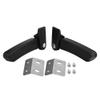 Motorcycle Passenger Armrest, ABS Plastic Rear Seat Folding Top Case Box Armrest Kit, Replacement Accessories for Motorcycles view 1