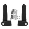 Motorcycle Passenger Armrest, ABS Plastic Rear Seat Folding Top Case Box Armrest Kit, Replacement Accessories for Motorcycles view 3
