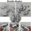 AN6 Power Steering Fittings 6AN 16mm 1.5 And 18mm 1.5 For GM Hydro Boost Pump & Rack view 4