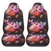 ViLlex Seat Covers Car Seat Cover Car Seat Protector Waterproof Universal Butterflies and Fresh Bush view 2
