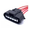 DLAHPJPT 5Pin 7283-7050-30 Auto Engine pl;/UG Lgnition Air Flow Meter Socket Connector Wire Harness Fit Compatible MG640945-5 DJ7051A-2.2-21(1 Pc) view 2