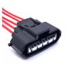 DLAHPJPT 5Pin 7283-7050-30 Auto Engine pl;/UG Lgnition Air Flow Meter Socket Connector Wire Harness Fit Compatible MG640945-5 DJ7051A-2.2-21(1 Pc) view 3