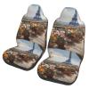 VILLEX Seat Covers Car Seat Cover Car Seat Protector Waterproof Universal Beautiful Eiffel Tower, Black view 1