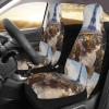 VILLEX Seat Covers Car Seat Cover Car Seat Protector Waterproof Universal Beautiful Eiffel Tower, Black view 3