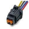 DLAHPJPT Automotive Electrical connectors 4 Pin Car Waterjet Motor O/y-gen Sen/;SOR pl;/UG Wire Harness Auto Wa/te*r/pr*oo/f Connector Fit Compatible PB291-04027 6185-1169(4Pin Female,20 Pcs) view 1